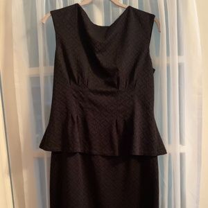 EUC Peplum dress